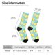 thumbnail image 2 of Balery Yellow Lemon Calcetas Largas con Estampado para Hombre y Mujer – Suaves y Transpirables, Talla Única (US 5-11), 2 of 6