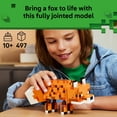 thumbnail image 5 of LEGO Minecraft The Fox Building & Pretend Play Toy for Boys & Girls - Poseable Video Game Character for Kids, Ages 10+ - Room Decor for Gaming Fans - Gift Idea for Birthdays - 21588, 5 of 9