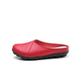 thumbnail image 3 of Fangasis Women Clogs Lightweight Flats Slip On Mules Driving Fashion Casual Shoes Red 4.5, 3 of 5