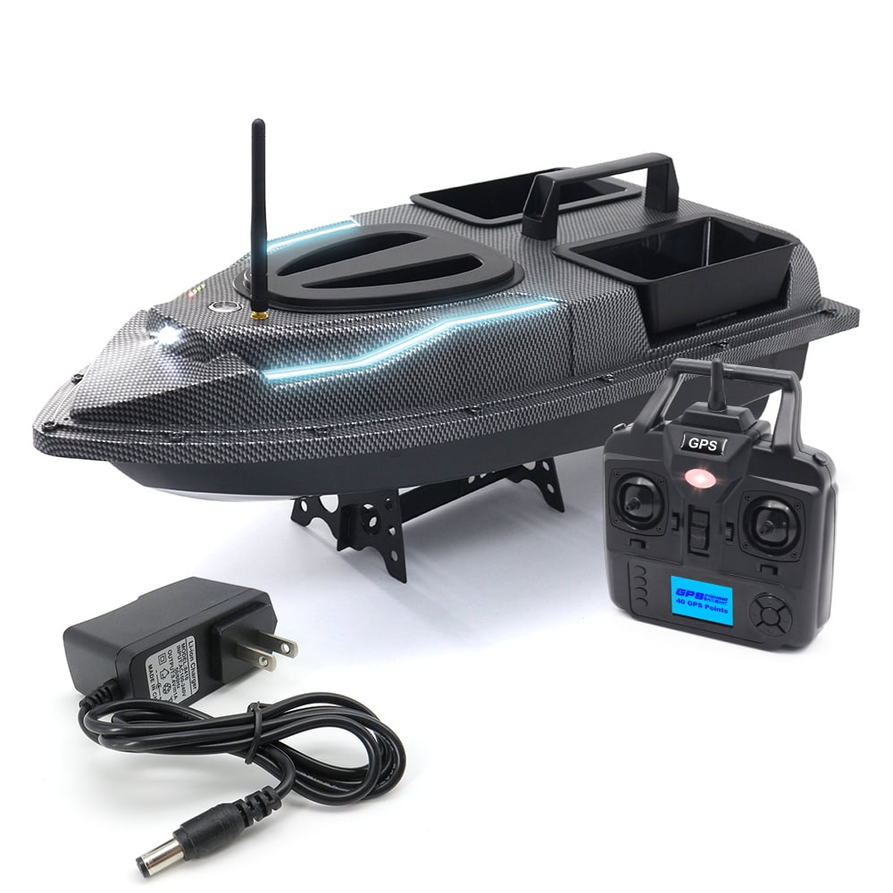 Ga door Zuivelproducten Middellandse Zee Fishing Bait Boat 500m Remote Control Bait Boat Dual Motor RC Fish Finder  1.5KG Loading Support Automatic Cruise/Return/Route Correction with LED  Light for Fishing - Walmart.com
