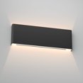 thumbnail image 1 of Aipsun Luz LED de tocador moderna de 15,8 pulgadas, color negro mate, para iluminación de pared de baño (luz cálida 3000K), 1 of 5