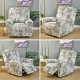 thumbnail image 4 of Recliner Slipcovers -Pieces Lazyboy Recliner Covers Recliner Couch Covers Recliner Chair Cover Non Slip Reclining Slipcovers with Storage Pockets Furniture Protector for Living Room, 4 of 6