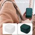 thumbnail image 3 of YAOMOBB Denture Bath Case Double Layer Orthodontic Retainer Case Hollow Out Storage Box for Orthodontics with Buckle Lid, 3 of 7