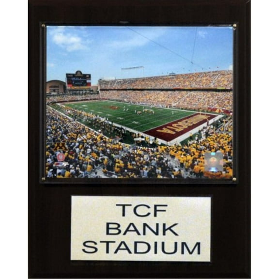 NCAA Football 12"x15" TCF Bank Stadium Stadium Plaque