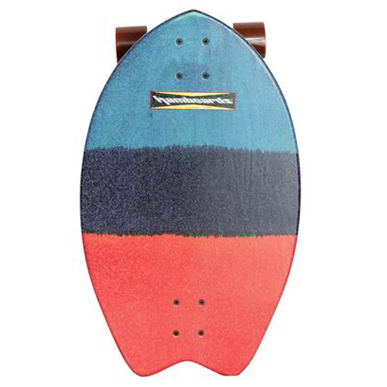 Hamboards Biscuit Handcrafted Campus Cruiser Longboard Skateboard For Pumping, Landsurfing