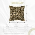 thumbnail image 4 of Bingfone Decorative Pillow Covers 16"X16" Leopard Print Couch Pillow Cases Modern Farmhouse Covers For Couch Sofa Bed, 4 of 9
