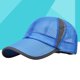 thumbnail image 2 of Gorra de béisbol de malla deportiva informal de secado rápido para hombre, con protección solar, para exteriores, verano (azul real), 2 of 5