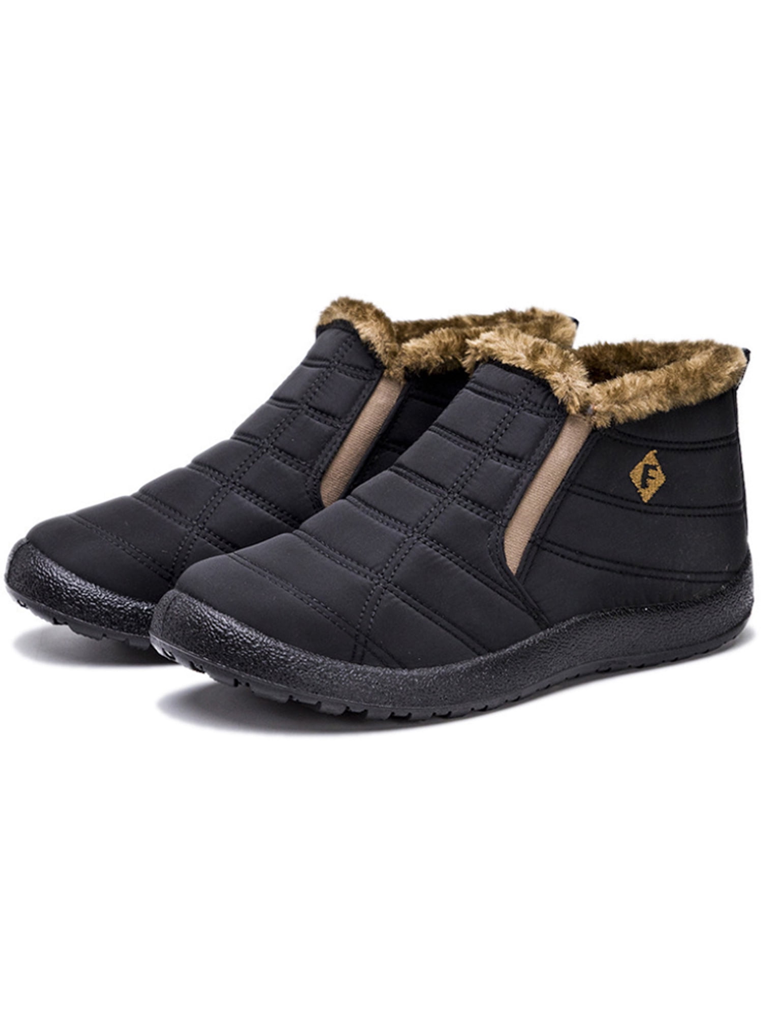 mens waterproof fur lined boots