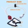 thumbnail image 3 of Air Filter Tune Up Kit for Husqvarna 125B 125BX 125BVX Redmax HB280 HB281 Blower, 3 of 5
