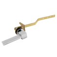 thumbnail image 3 of Kingston Brass Claremont Front Mount Toilet Tank Lever Brushed Brass, 3 of 5
