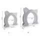 thumbnail image 3 of blanc Xl Porte De Chat Porte De Chat Intrieure Porte De Chat Pour Porte Intrieure, Portes Pour Chat, Minou Et Minou, 3 of 5