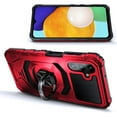thumbnail image 3 of Nagebee Phone Case Compatible for Samsung Galaxy A54 5G with Tempered Glass Screen Protector (Full Coverage), Full-Body Protective [Military-Grade] Magnetic Car Mount Ring Holder Durable (Red), 3 of 6