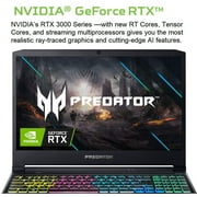 Acer Predator Helios 300 Premium Gaming Laptop 15.6” FHD IPS 144Hz Display 10th Gen Intel 6-Core i7-10750H 16GB DDR4 512GB SSD GeForce RTX 3060 6GB Backlit WIFI6 USB-C HDMI Win10 Black