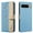 Lightblue, variant on Allytechgroup Wallet Case for Google Pixel 10A, Slim PU Leather Case with Credit Card Slot Magnetic Closure Floral Cutout Shockproof Protective Back Cover for Google Pixel 10A, Black