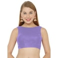 thumbnail image 1 of eloria Women's Blouse Tie Up And Backless Top Color: Violet | Size: 34, 1 of 6