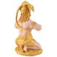 thumbnail image 4 of Gold Hanuman Statue Indian Lord Sculpture India Figurine Collection Idol Murti Pooja Sculpture for D, 4 of 5