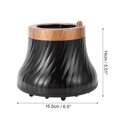 thumbnail image 2 of Unique Bargains 1 Pc Reusable Hair Dryer Diffuser Attachment Black Gold Tone Polycarbon PC, 2 of 5