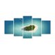 thumbnail image 1 of Ounissouiy Island Sunshine Peace Beach 5 uds Modular lienzo impreso póster Artesanía Amor Talla 2, 1 of 6