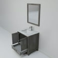 thumbnail image 6 of Lexora Home Jacques 30" Carrara Marble Top Single Vanity in Distressed Gray, 6 of 9