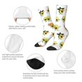 thumbnail image 3 of Logiee Kawaii Mexican Avocado Print Adult Socks for Men & Women,Calf Socks, Ankle Socks,Boots Socks,Breathable Casual Sock,Unisex Crew Socks, 3 of 6