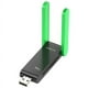 thumbnail image 2 of Receptor Wi-Fi 5G Adaptador Wi-Fi Bluetooth de Banda Dual Antena de Tarjeta de Red USB 3.0 Inalámbrica de 1400 M para PC/Computadora Portátil Win10, 2 of 5