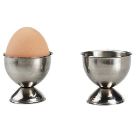 

JPGIF Hot Sales Handy Stainless Steel Soft Boiled Egg Cups Egg Holder Tabletop Cup Kitchen Tool