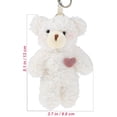 thumbnail image 4 of Llavero con forma de oso de peluche NUOBESTY para niñas y mujeres, 4 of 9