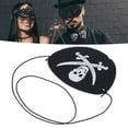 thumbnail image 4 of Pirate Eye Patch, Skull Eye Patch 24pcs Adjustable Tightness Skull Knife Pattern Tear Resistance Wide Applicability  For Costume Party For Cosplay Dances, 4 of 8