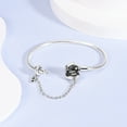 thumbnail image 6 of MULA European 925 Sterling Silver Snake Bracelet Clasp Chain fit Charms for Women Jewelry, 6 of 6