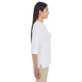 thumbnail image 4 of DJ LADS BLOUSE W/DRAPED NECK (WHITE S), 4 of 4