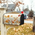 thumbnail image 5 of Autumn Orange Flowers Mailbox Covers Magnetic Standard Size 18" X 21",Fall Thanksgiving Floral Mailbox Wraps Post Letter Box Cover for Holiday Garden Yard Decor, 5 of 6