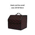 thumbnail image 1 of Car Trunk Organizer Box, Large Capacity, Auto Multiuse Tools, Storage Bag, Stowing, Tidying, Leather, Folding for Emergency, 1 of 11