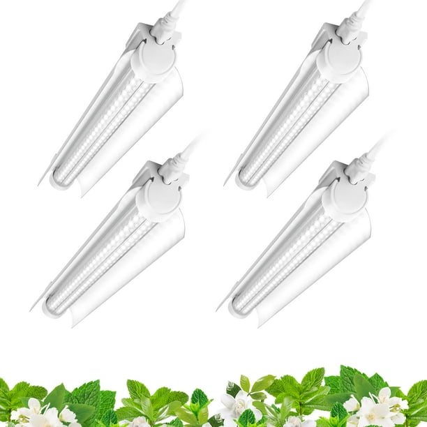 Luces de cultivo Barrina T8 60W 30 cm Espectro completo Paquete de 4