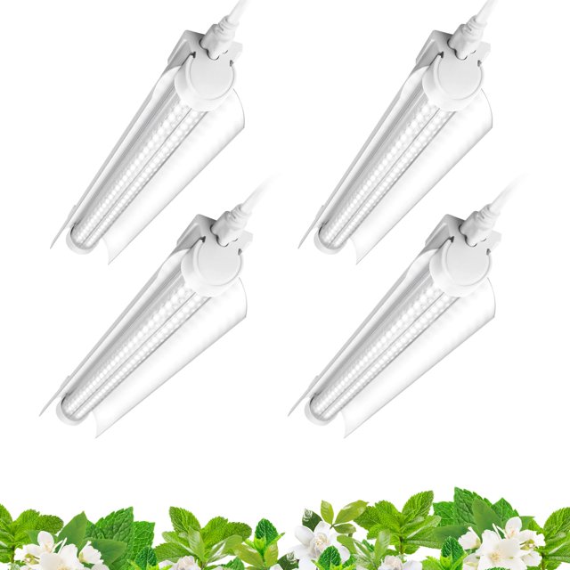 Luces de cultivo Barrina T8 60W 30 cm Espectro completo Paquete de 4