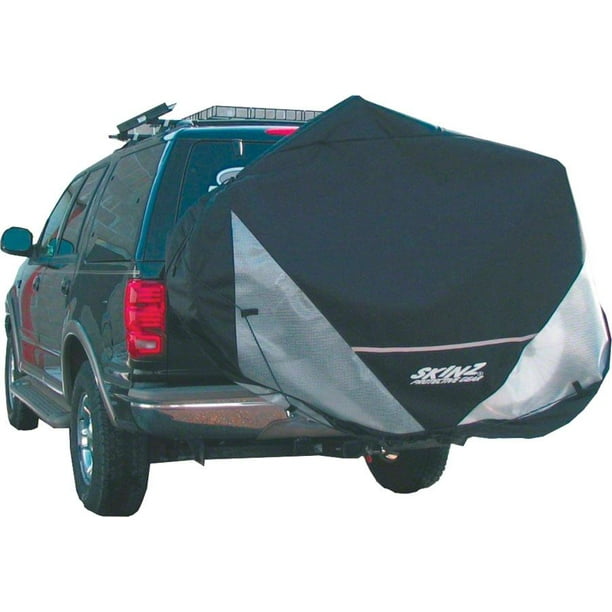 Skinz Hitch Rack Rear Transport Cover Fits 45 Bikes Black XLarge