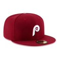thumbnail image 2 of Gorra New Era Philadelphia Phillies Filadelfia Plana Guinda, 2 of 5