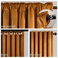 thumbnail image 3 of Cortinas de Terciopelo Topfinel Opacas de 215 cm de Largo – 2 Paneles, 3 of 9
