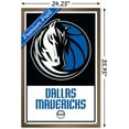 thumbnail image 3 of NBA Dallas Mavericks - Logo 21 Wall Poster, 22.375" x 34", Framed, 3 of 3