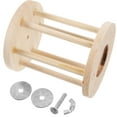 thumbnail image 4 of Hamster Grass Rack Cage Hay Holder Wood Hay Container Cage Hay Feed Tool, 4 of 8