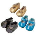 thumbnail image 5 of AmaMary 3 Pairs 18" Doll Leather Shoes American Doll Accessories Mini Shoes, 5 of 5