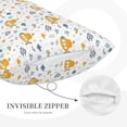 thumbnail image 3 of Rateoe Submarine Ship Pattern Pillow Covers with Invisible Zipper(Pillows are not Included) Standard Pillowcases-14"x20", 3 of 6