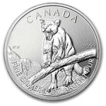 2012 Canadian Silver Cougar Coin Wildlife Series With Air-Tite