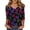Multicolor, variant on Dresfit Mardi Gras Shirts Women 3/4 Sleeve V Neck Holiday Blouse 2026 Slim Fit Graphic Party Tunic Top Plus Size Parade T-Shirt Gold L