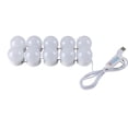 thumbnail image 1 of USB Powered LED String Lights Dressing Table Self-Adhesive Vanity Mirror Bulb Bedroom Restroom Beauty Salon Makeup Lighting, 1 of 8