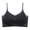 Black, variant on Kogui Sports Bras for Women High Support Large Bust Women Racerback Sports Bras - High Impact Workout Gym Activewear Bra (Pink,XXXL)