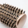 thumbnail image 4 of QJUHUNG Hair Brush Soft Nylon Long Teeth Comb Non-Slip Handle Small Round Brush 32mm, 4 of 4