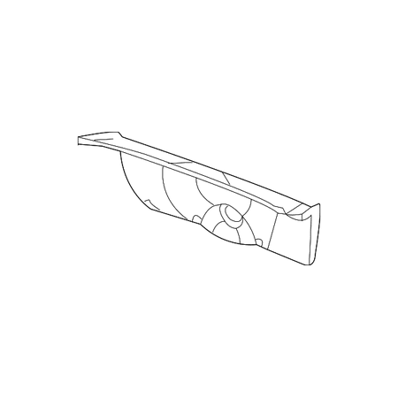 Honda Trunk Lid - Genuine OE Honda Trunk Lid Trim 84620-SNE-A01ZA