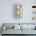 thumbnail image 2 of Trademark Fine Art 'Painted Tropical Screen I Gray Gold Crop' Canvas Art by Silvia Vassileva, 2 of 4