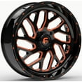 thumbnail image 2 of Fuel Triton Orange 22" Wheels 35" MotoRally Tires Kawasaki Mule Pro FXT, 2 of 4
