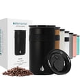 thumbnail image 1 of Vaso aislante Elemental Artisan de triple pared, 350 ml, negro, 1 of 8
